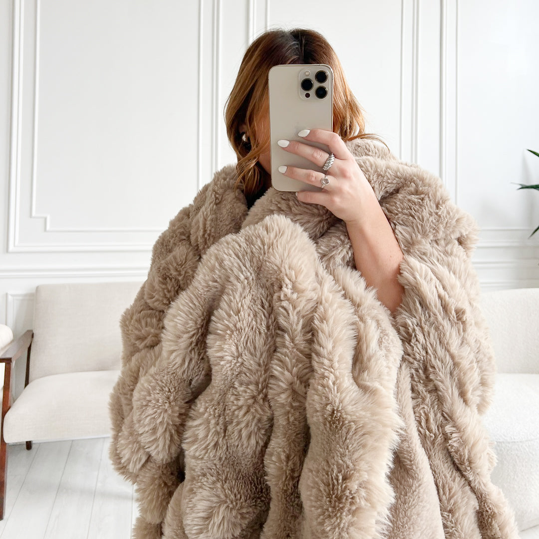 Gleame.-Blanket-Gleame Deken - Super zachte fleecedeken met pluizige textuur voor extra comfort