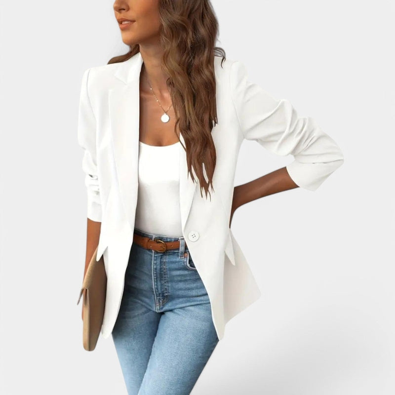 Gleame.-Blazers & Blouses-Gleame Blazer - Casual blazer voor dames met een stijlvolle look