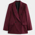 Gleame.-Blazers & Blouses-Gleame Blazer - Elegante dubbele breasted blazer voor dames