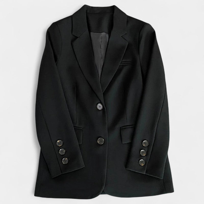 Gleame.-Blazers & Blouses-Gleame Blazer - Nette dames blazer met knopen