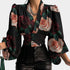 Gleame.-Blazers & Blouses-Gleame Blouse - Classic hipline blouse voor vrouwen met V-hals