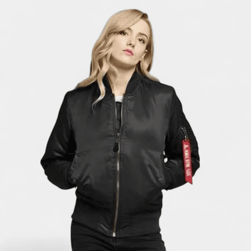 Gleame.-Bomberjack-Gleame Bomberjack - Klassiek bomberjack met rits en zakdetails