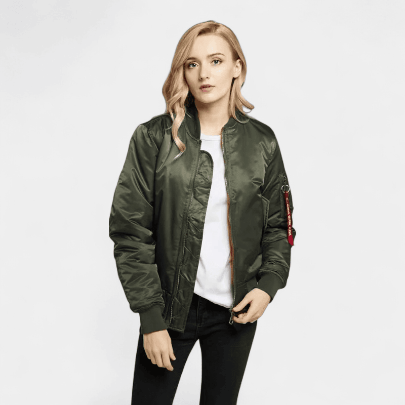 Gleame.-Bomberjack-Gleame Bomberjack - Klassiek bomberjack met rits en zakdetails