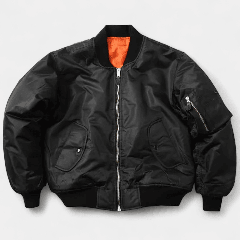 Gleame.-Bomberjack-Gleame Bomberjack - Klassiek bomberjack met rits en zakdetails