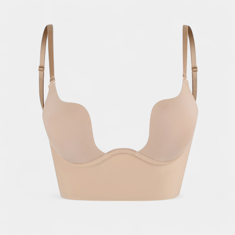 Gleame.-Bra-Gleame Beha - Comfortabele backless beha met transparante bandjes