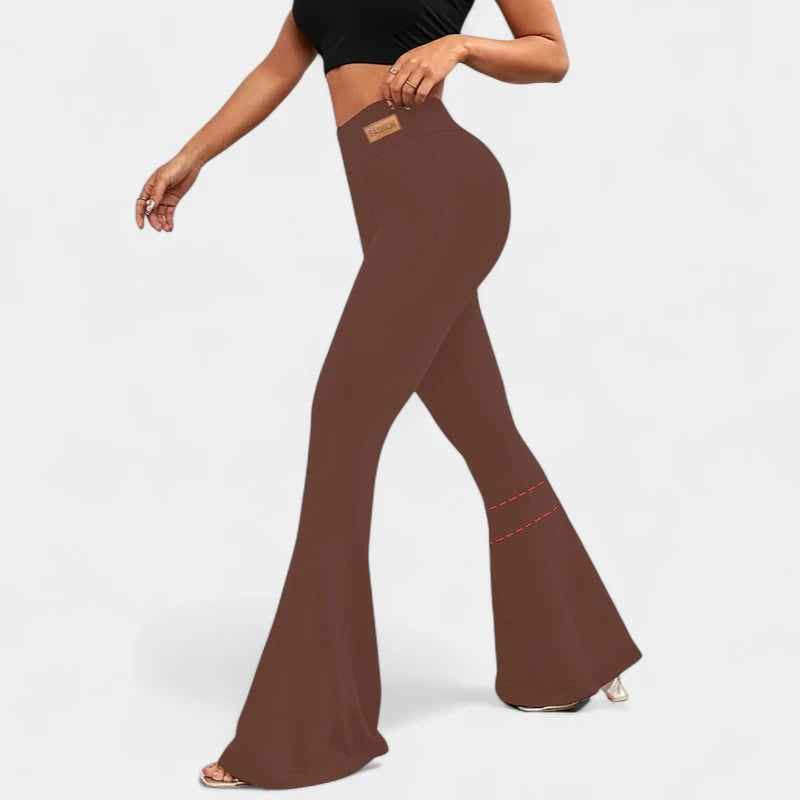 Gleame.-Broeken-Gleame Dameslegging - Legging met hoge taille en buikvormende