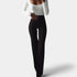 Gleame.-Broeken-Gleame Fleur Flared Pants - Elegante hoge taille broek voor dames