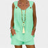 Gleame.-Gleame 2-delig set - V-hals mouwloos vest & shorts