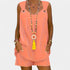 Gleame.-Gleame 2-delig set - V-hals mouwloos vest & shorts