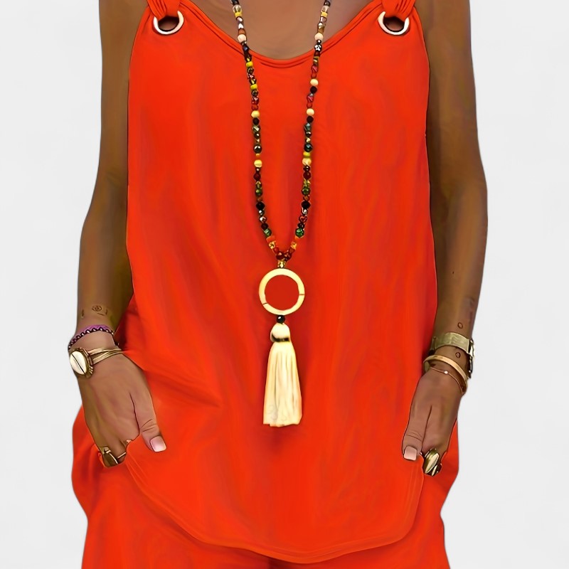 Gleame.-Gleame 2-delig set - V-hals mouwloos vest & shorts