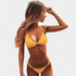 Gleame.-Gleame Bikini - Triangel bikini met ringdetails voor een zomerse strandlook