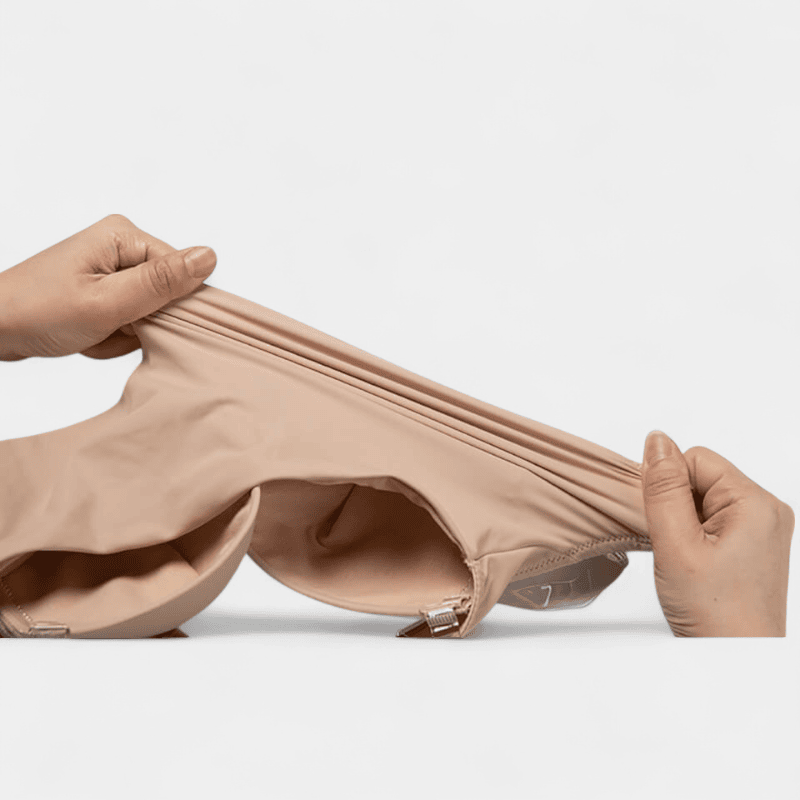 Gleame.-Gleame Bodysuit - Corrigerende bodysuit met diepe V-hals en lage rug voor een gladde en onzichtbare pasvorm