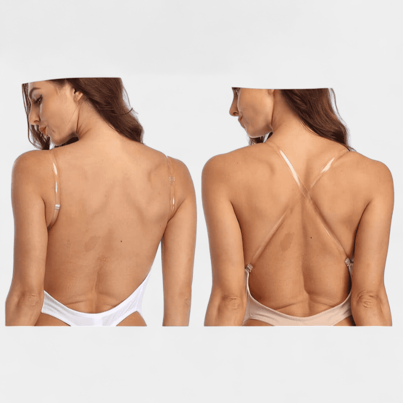 Gleame.-Gleame Bodysuit - Corrigerende bodysuit met diepe V-hals en lage rug voor een gladde en onzichtbare pasvorm