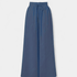 Gleame.-Gleame Broek - Dames wijde broek met elastische taille en ceintuur