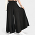 Gleame.-Gleame Broek - Plus size wijde pijpen met hoge elastische taille, relaxte pasvorm