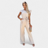 Gleame.-Gleame Jumpsuit - Elegante jumpsuit met ceintuur en volantmouwen