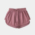 Gleame.-Gleame Short - Dames losse jogger met elastische taille en faux koord