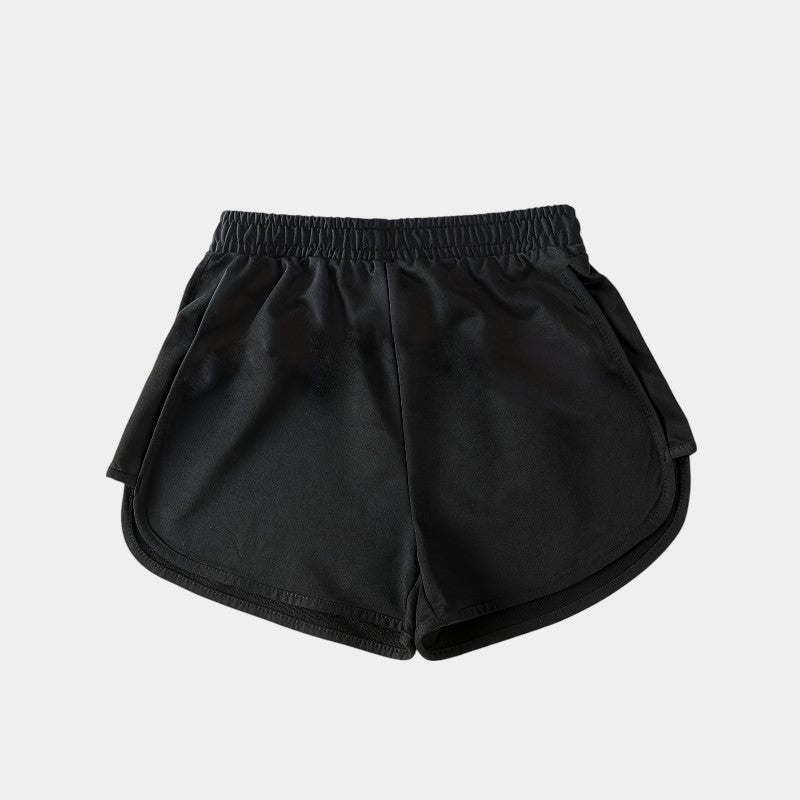 Gleame.-Gleame Short - Dames losse jogger met elastische taille en faux koord