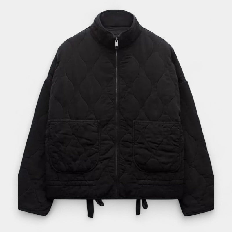 Gleame.-Jas-Gleame | Dames Gewatteerde Jas – Lichtgewicht Quiltjas met Hoge Kraag