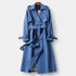 Gleame.-Jassen-Gleame Dames Jas - Klassieke trenchcoat met dubbele knopenrij en ceintuur