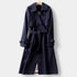 Gleame.-Jassen-Gleame Dames Jas - Klassieke trenchcoat met dubbele knopenrij en ceintuur