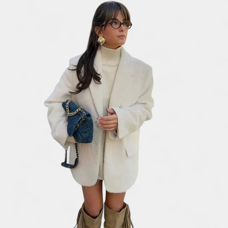 Gleame.-Jassen-Gleame Damesblazer - Elegante blazer met lange mouwen en knoopsluiting