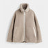 Gleame.-Jassen-Gleame Fleece Hoodie - Lange mouwen, casual en met rits