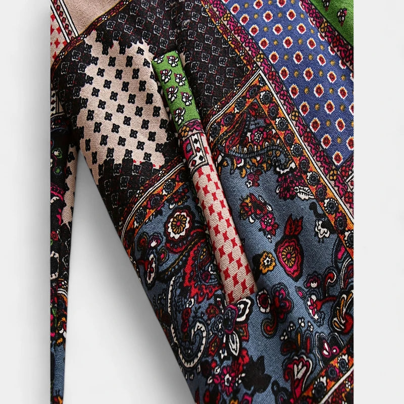 Gleame.-Jassen-Gleame Hoodie - Warme dameshoodie met capuchon en patchwork design