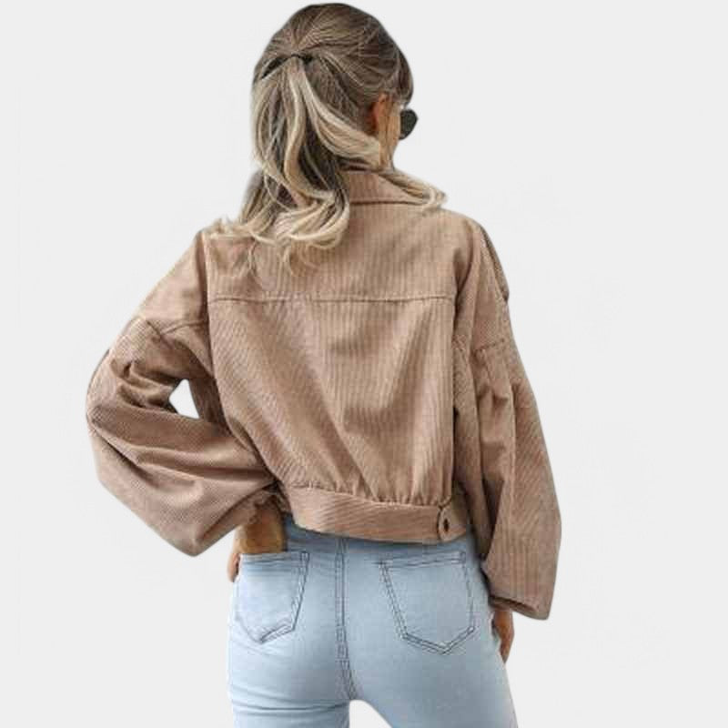 Gleame.-Jassen-Gleame Jas - Casual korte jas voor dames in trendy stijl
