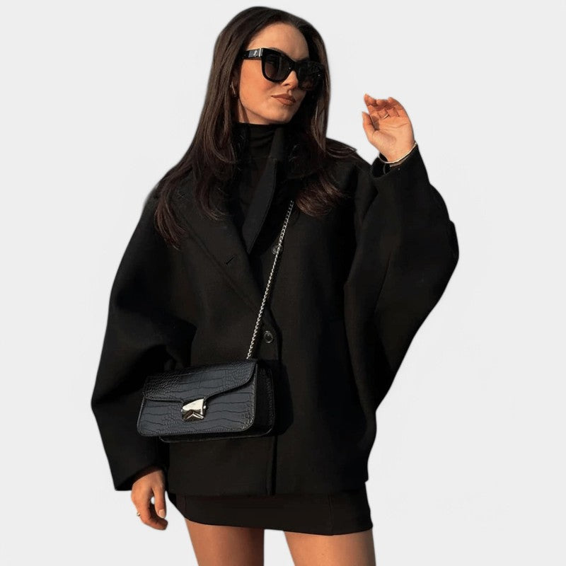 Gleame.-Jassen-Gleame Jas - Trendy oversized jas voor een stijlvolle look