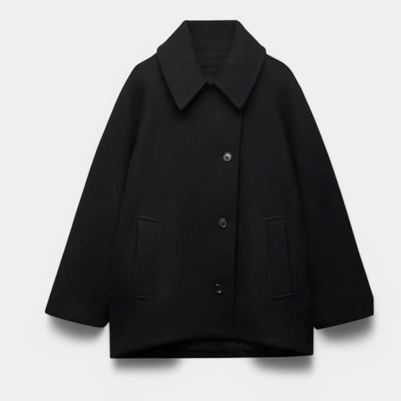 Gleame.-Jassen-Gleame Jas - Trendy oversized jas voor een stijlvolle look