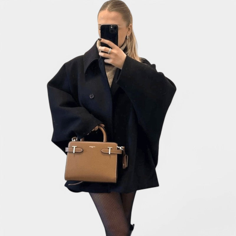 Gleame.-Jassen-Gleame Jas - Trendy oversized jas voor een stijlvolle look