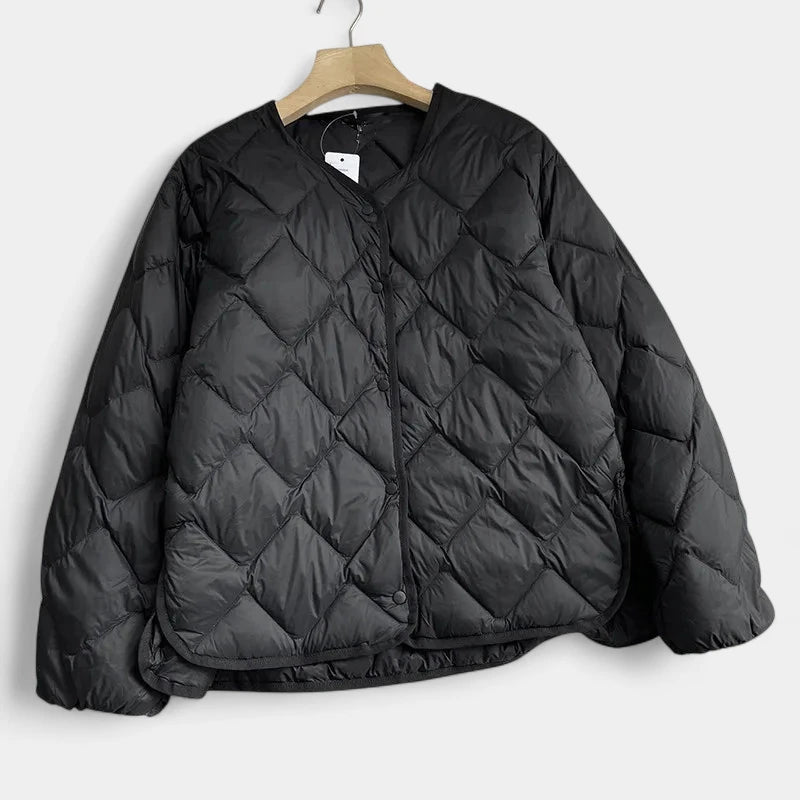 Gleame.-Jassen-Gleame Pufferjas – Ultralichte damesjas met dons en losse pasvorm