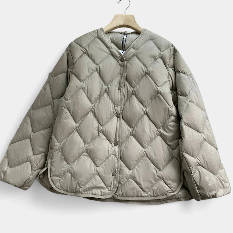 Gleame.-Jassen-Gleame Pufferjas – Ultralichte damesjas met dons en losse pasvorm