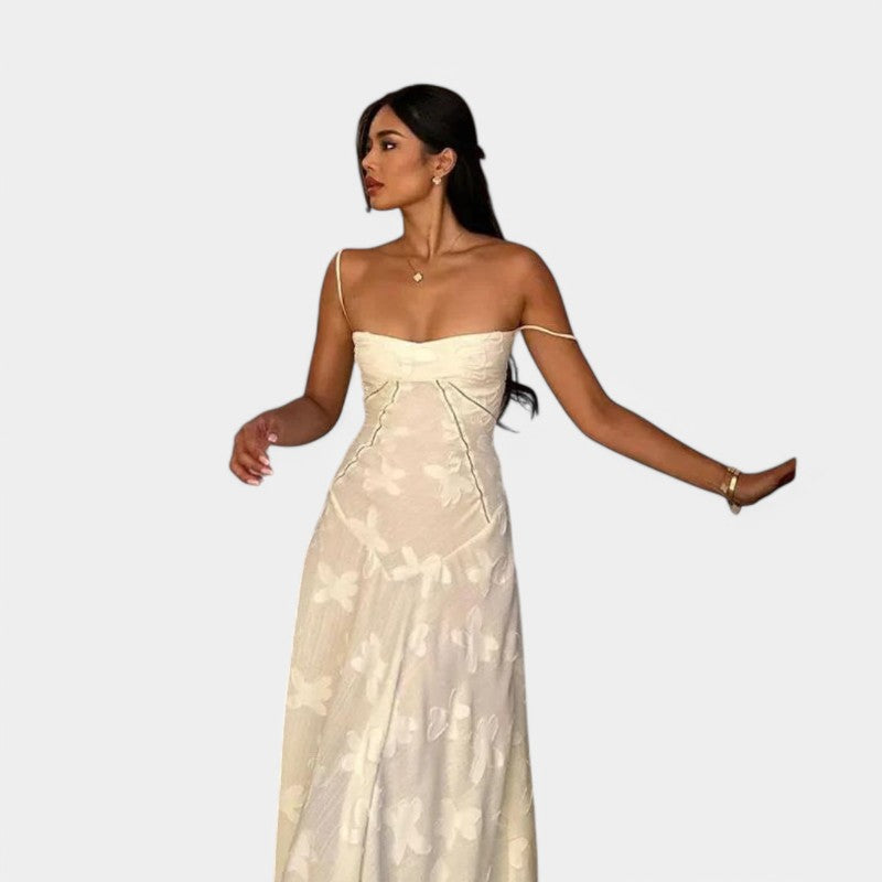 Gleame.-Jurken & Jumpsuits-Gleame Jurk - Elegante fitted jurk voor vrouwen