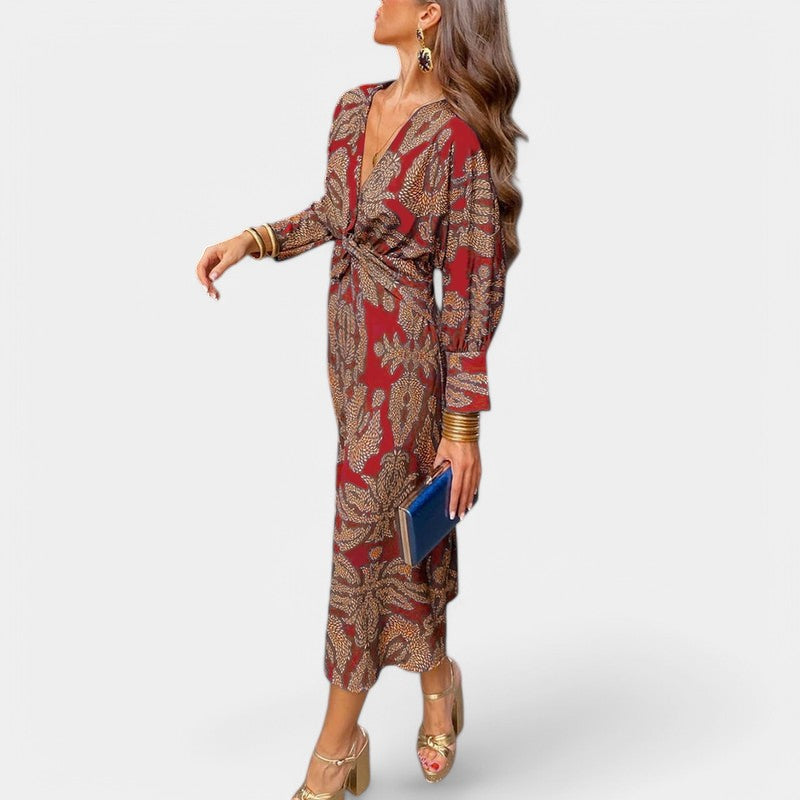 Gleame.-Jurken & Jumpsuits-Gleame Jurk - Elegante jurk van duurzame, ademende stof