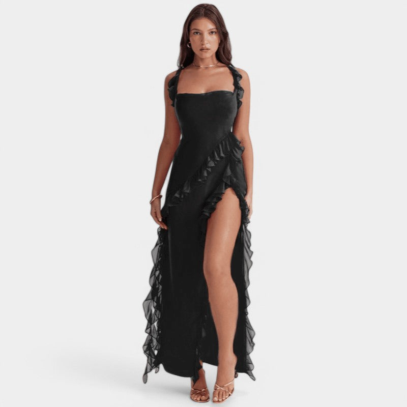 Gleame.-Jurken & Jumpsuits-Gleame Jurk - Sexy zomer elegante lange jurk voor vrouwen