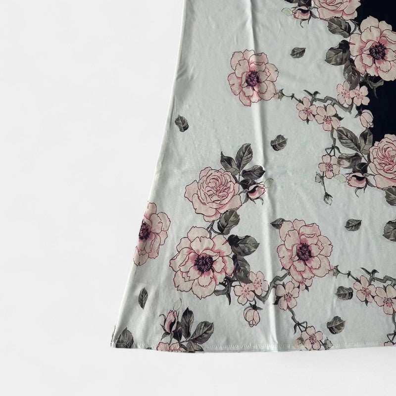 Gleame.-Jurken & Jumpsuits-Gleame Jurk - V-hals mouwloze casual jurk voor dames