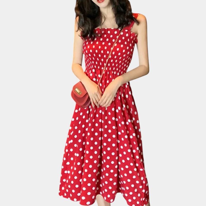 Gleame.-Jurken & Jumpsuits-Gleame jurk - Casual Dress zonder mouwen