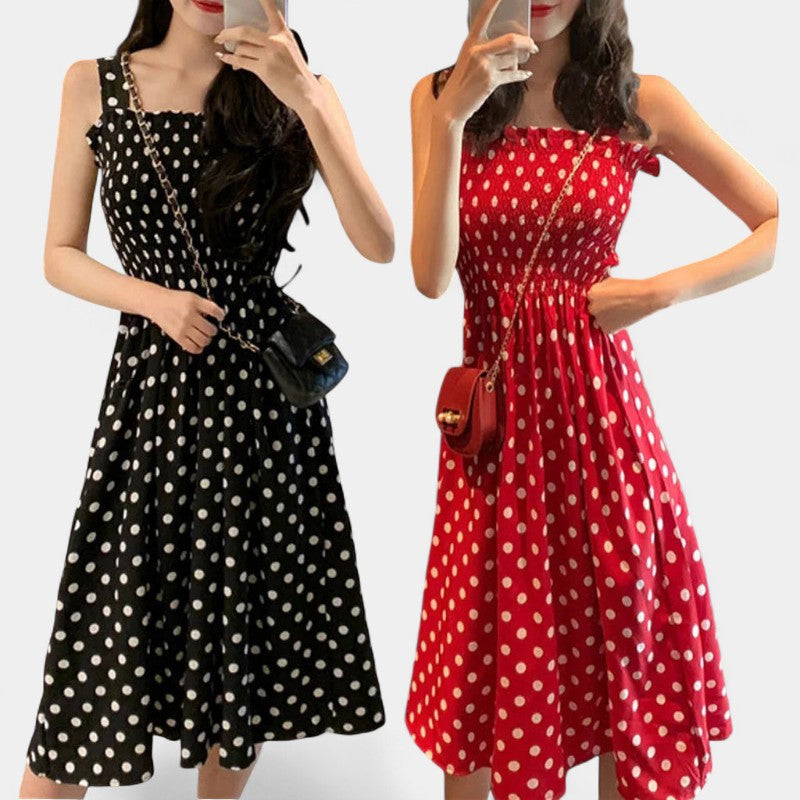 Gleame.-Jurken & Jumpsuits-Gleame jurk - Casual Dress zonder mouwen