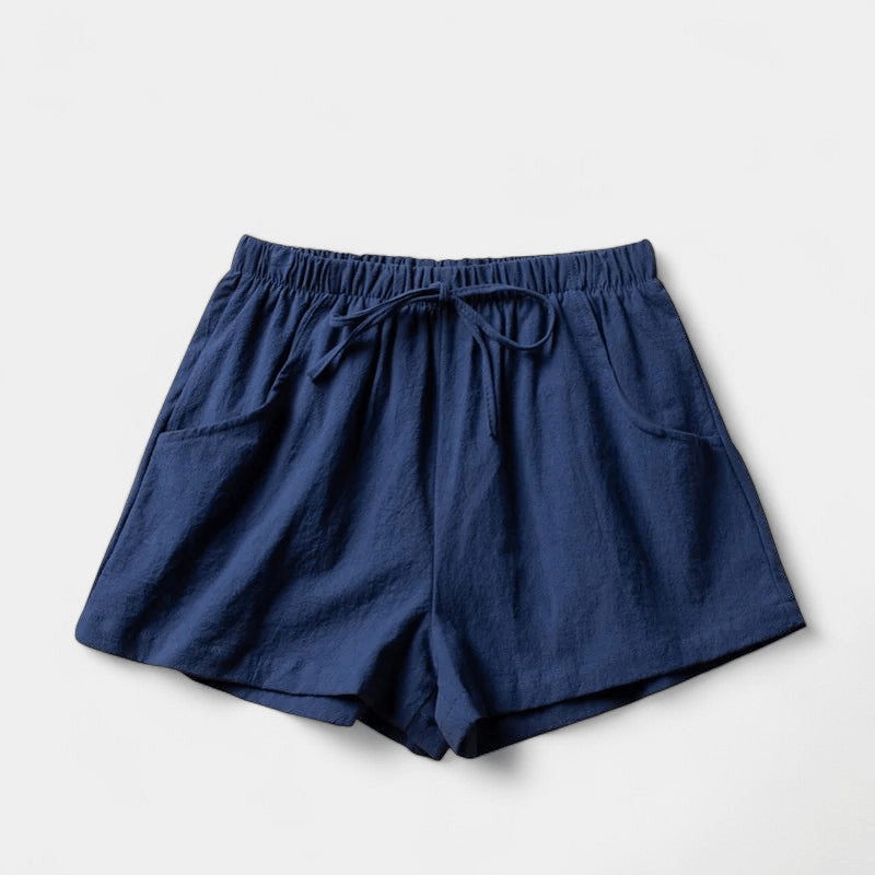 Gleame Korte broek - Katoen linnen shorts voor dames