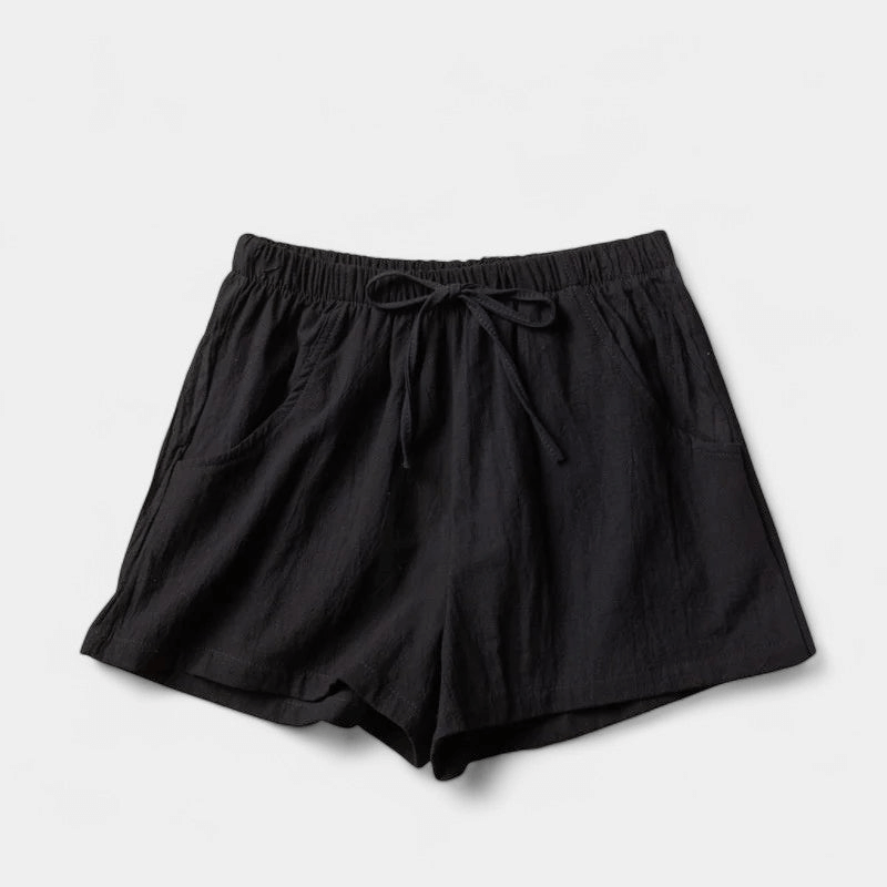 Gleame Korte broek - Katoen linnen shorts voor dames