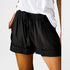 Gleame.-Korte broeken-Gleame Shorts - Casual korte broek in effen kleur