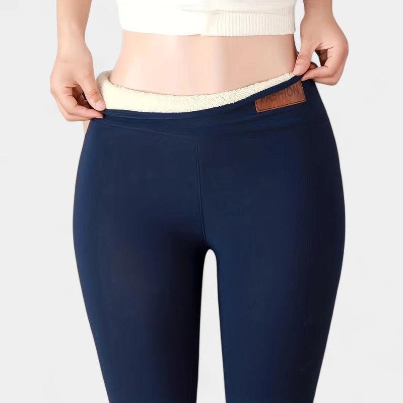 Gleame.-Leggings-Gleame Dameslegging - Hoge taille stretch casual legging voor comfort