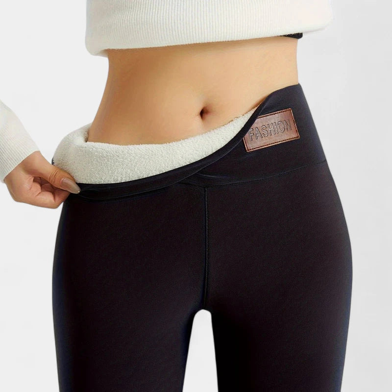 Gleame.-Leggings-Gleame Dameslegging - Hoge taille stretch casual legging voor comfort