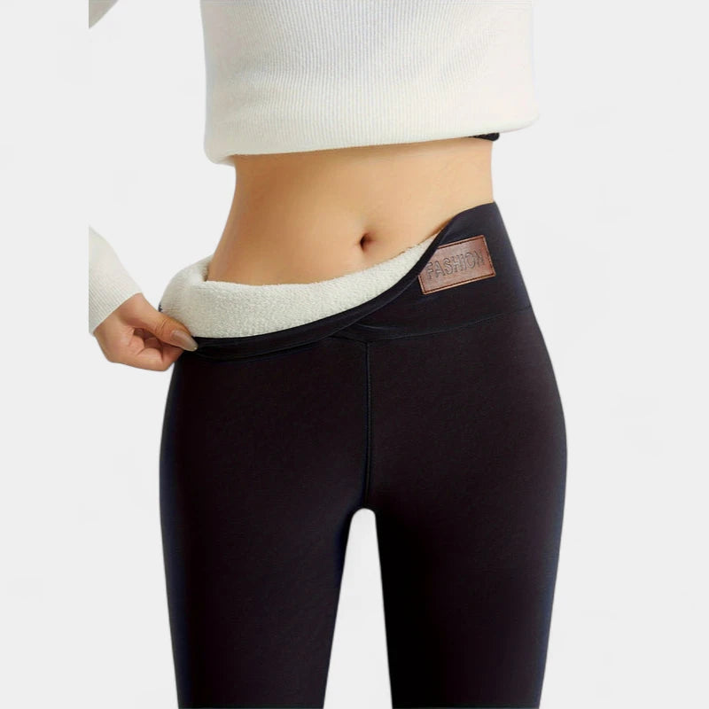 Gleame.-Leggings-Gleame Dameslegging - Hoge taille stretch casual legging voor comfort