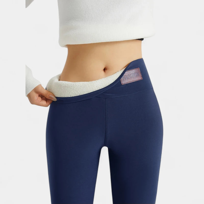 Gleame.-Leggings-Gleame Dameslegging - Hoge taille stretch casual legging voor comfort