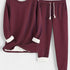 Gleame.-Outfit Sets-Gleame Set - Casual katoenen sweatshirt en broek set voor dames