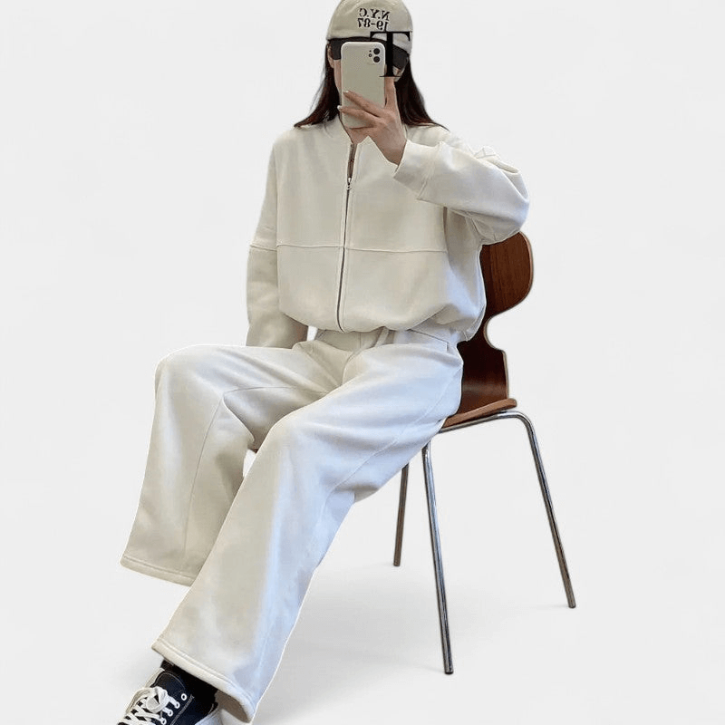 Gleame Joggingpak - Comfortabel vest en joggingbroek