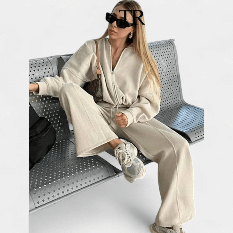 Gleame Joggingpak - Comfortabel vest en joggingbroek